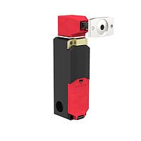 Banner Engineering SI-LS42DMMGF Interlock Switches Solenoid Locking: Flexible In-line; Solenoid Voltage: 24 V ac/dc; Contact Configuration: 1 NC/1 NO; 1 NC/1 NO; Dimensions: 170 x 43 x 45 mm; Plastic Housing