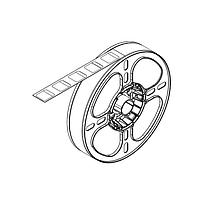 Panduit S100X125VAA Self-Laminating ThermTrans, Self-Lam Label, Vinyl, 1.00"