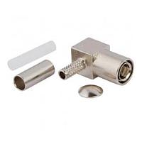 Amphenol RF 903-291P-51A Connectors R/A CRIMP PLUG 50ohm RG178 196 GOLD PLT.