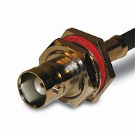 Amphenol RF 112202 Connectors BNC ST BULKHEAD JACK RG58