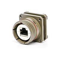 Amphenol Socapex RJFTV2SA5GF459 Field RJ Square flange receptacle