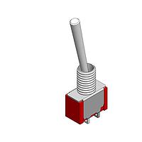 Mountain Switch 108-0027-EVX Toggle Switch SPST OFF-ON