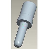 DEUTSCH - TE Connectivity 4060-005-04141 Terminals PIN, SOLID, SIZE 4, 4AWG, NI