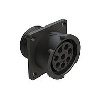 Amphenol SINE Systems FLS014N8S03 Connectors 8 POS SQUARE FLANGE RECEPT