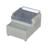 BOPLA 41130109 Enclosures ENCLOSURE, REGLOCARD PLUS, 131 X 186 X 103MM, ABS, 7035