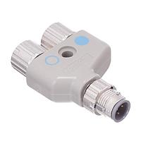 Omron Automation and Safety XS5R-D426-1 Y-Adapter Y-Joint Plug/Socket No Cable