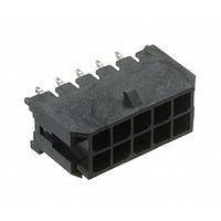 Adam Tech DML-08-A-V-T-A Shrouded CONN HEADER VERT 8POS 3MM