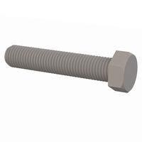 Essentra Components 0387509450FT Cap Screw Unslotted Hex Bolt, 7/8-9 Thread, 4 1/2 Lg
