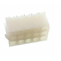 Adam Tech DME-15-S-P-SQ Shrouded CONN HEADER VERT 15POS 6.35MM