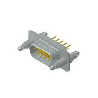 Amphenol CONEC 16-002091 Plug 9 POS M PC TAIL STRAIGHT WITH SNAP LOCK AND REAR SPACER WITH PCB CLIP CONTACTS ARE 30 MIC/IN GOLD PLATED