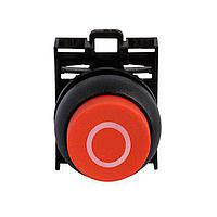 Eaton M22S-DH-R-X0 Pushbutton Operators NON-ILL MOM PB BLK-BZL EXTD RED ETCHED