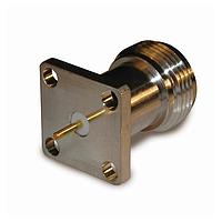 Amphenol RF 172190 Connectors N PANEL RECEPTACLE EXT. BODY BLUNT POST