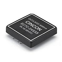 Cincon EC7C-48T0512N Isolated DC-DC Converter, 40 Watt, 2:1 Input Range, 36-75VDC Input, 5.0/+/-12VDC Output, 1500VDC min. Isolation, Black Coated Copper with Non-Conductive Base, Negative Logic, 2x2" 6-Side Shield Metal Case, Thru-Hole
