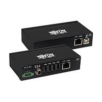 Tripp Lite B203-104-IND-ER USB 2.0 to Ethernet 4-PT IND USB2.0 EXTNDR, 330 FT