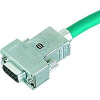 HARTING 61030013010 Two Piece Backshell FULL MET HOOD F. INDUCOM DSUB-9