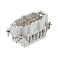 HARTING 09330102691 Inserts MALE INSERT HAN 10E 10 POLES
