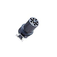 Amphenol LTW M12A-05PFFT-EE0001 Sensor Cables / Actuator Cables M Series Sensor Connector, M12, A Code, Plastic, 4A, 05 pins, Female Connector, Female Contact, SMT 180