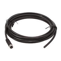 Amphenol LTW 8-04AFFM-SL7B04 Sensor Cables / Actuator Cables M8 Circular Metric Connector, A Code, Metal, 3A, 04 pins, Female Connector, Female Contact, Straight, Screw Thread, Overmolded, Length 4000mm, IP67 Mated