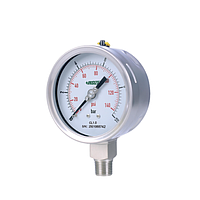 INSIZE 5209-C1D1L1W1R19 Bourdon Tube Pressure Gauges (Liquid Filled) (0~60bar/0~850psi; 1/4BSP; Ø63mm; CL 1.6)
