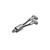 Amphenol CONEC 42-11792 Splitters SAL-8-DS3-2RKW3-