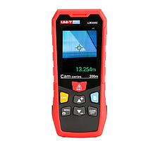 UNI-T LM200C Laser Distance Meter (200m, IP65,  camera,  digital level)