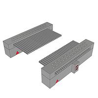 Samtec FFSD-12-D-14.00-01-N IDC Socket Cable .050" Low Profile Tiger Eye  IDC Ribbon Cable Assembly