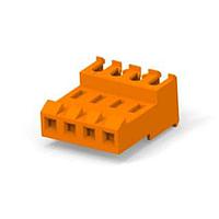 AMP Connectors - TE Connectivity 3-641227-4 Receptacle Housing 04P MTA156 CONN ASSY 18AWG LF
