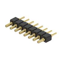 Mill-Max 825-22-008-10-001101 Spring-Loaded SPRING LOADED HEADER 1R 8P VERT MNT TH