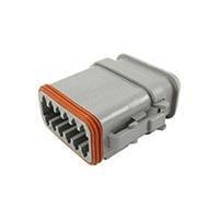 DEUTSCH - TE Connectivity DT06-12SA-E008 12-Way 12P DT PLG ASM KEY A SHRINK BT ADPTER