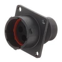 Amphenol SINE Systems RTS014N4P03 Connectors RCP SQ FL 4POS SZ 14 PIN SEAL
