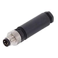 Molex 1200910025 Straight NANOCHG M8 FA 4P STRT MALE SCR UNSH