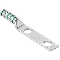Panduit LCC6-14D-L Compression 2-hole, long barrel copper compr lug