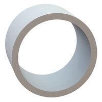Essentra Components 13RS081225 Round Round Spacer, .688 ID, .805 OD, .500 Length