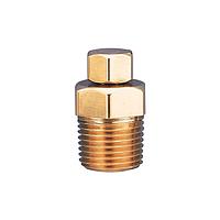 OMEGA OPNO14 Pressure and Temperature Test Plugs with Self-Sealing Insert (1/4 in, NPT Male)