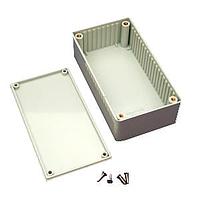 Hammond Manufacturing 1591CGY Enclosures Flame Retardant ABS 1.4x2.6x4.7" Grey