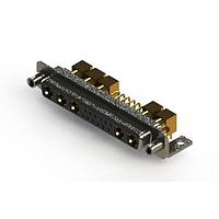 EDAC 630-17W5640-5TE Mixed Contact D-Sub Connectors Right-angle Power Combo D-Sub Connector