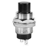 NKK Switches SB4011NOH Sealed 3A SPST OFF(ON) Black Plunger