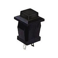 Shin Chin R13-57A-05-BB Pushbutton Switches BLK BODY BLK SQ CAP