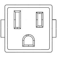 Kobiconn 161-RU0200-E Outlets NEMA OUTLET SNAP