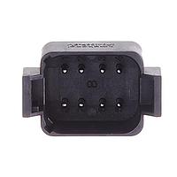 Amphenol SINE Systems AT04-08PB-BM03 Connectors AT RCPT 8P (Ni) PCB BRD MNT NO POTING BK