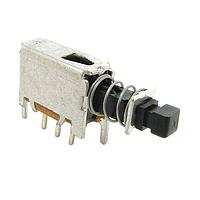 E-Switch LC1258EESP Standard Switches 300mA/30VDC PC-Pin Latching Shorting