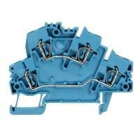 Weidmuller 1791000000 DIN Rail Terminal Blocks ZDK 2.5-2 BL