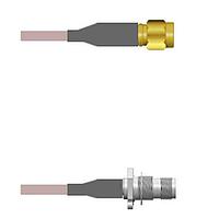 Amphenol Custom Cable Q-3F04O000H120i RF Cable Assemblies SMA-SP/TNC-SJB G142 120I
