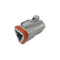 DEUTSCH - TE Connectivity DT06-3S-C015 3-Way 3P DT PLUG ASM, E SEAL