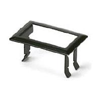 C&K 764500746 Snap In SWITCH BEZEL J11/J21 BLACK