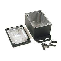 Hammond Manufacturing 1590WHFBK Die-cast box Diecast Alum Flanged 2.07x1.1x1.5" Black