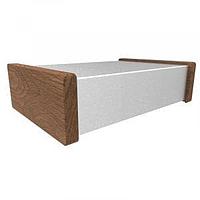 Hammond Manufacturing 1444-24CWW Chassis AlumChassis+WoodSide 11.93x7.93x2.93"