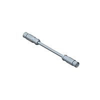 Amphenol LTW M8AS04FL-ASFL-SDA05 Sensor Cables / Actuator Cables Guided M8 Circular Metric Connector, Metal, 3A, 04 pins, Female Connector, Female Contact, Straight, Screw Thread, Overmolded, Length 500mm, IP67 Mated