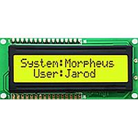 Matrix Orbital MOI-AL162A-YX3SE LCD Character Display Modules Yellow Background Black Text