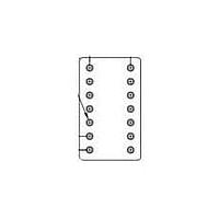 BIVAR 814-030 Integrated Circuit Perm-O-Pad Rect IC Mount Natural